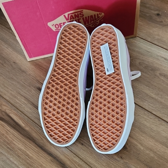 VANS Off The Wall Women Sk8 Hi Lavender High-Top Suede Skate New Sneakers Size 7 - Picture 4 of 7